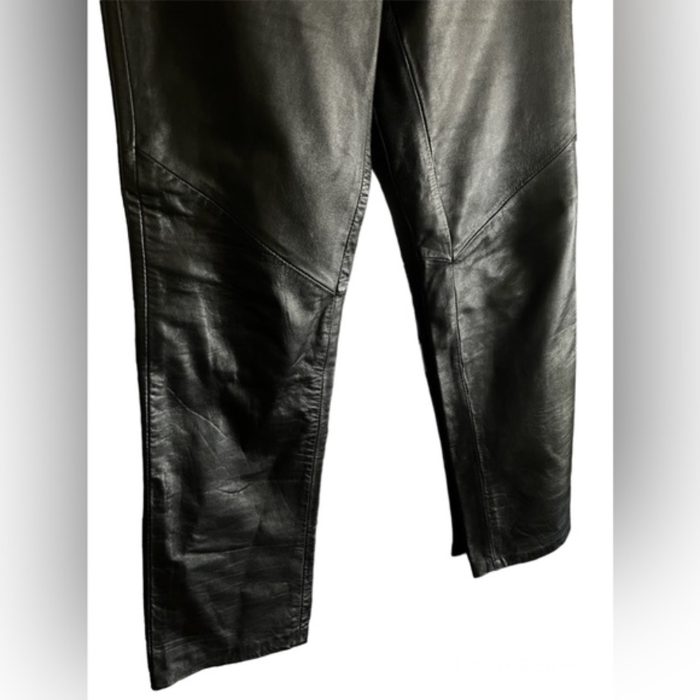 Vintage Leather Pants - Picture 4 of 12